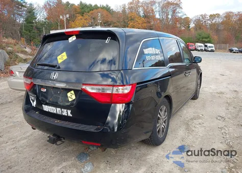 2012 Honda Odyssey Ex-L z USA, uszkodzony, nr VIN 5FNRL5H69CB038434